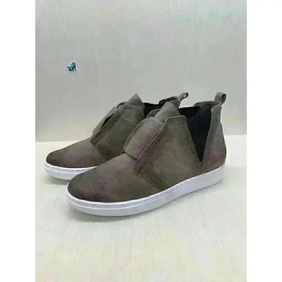 Miz Mooz Shoes - Miz Mooz Laurent Women’s Brown/Tan Leather Sneaker Shoes Size EU 41